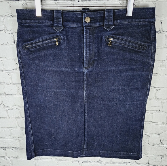 Lauren Ralph Lauren Dresses & Skirts - LRL LAUREN RALPH LAUREN | stretch denim pencil skirt